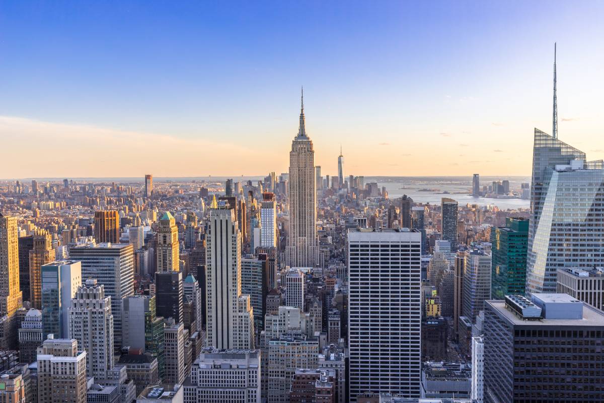 New York city skyline